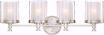 Picture of NUVO Lighting 60/4644 Decker - 4 Light Vanity Fixture with Clear & Frosted Glass