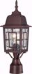 Picture of NUVO Lighting 60/4928 Banyan - 1 Light - 17" Outdoor Post with Clear Water Glass