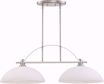 Picture of NUVO Lighting 60/5018 Bentley - 2 Light Island Pendant with Frosted Glass