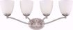 Picture of NUVO Lighting 60/5034 Patton - 4 Light Vanity Fixture with Frosted Glass