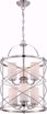 Picture of NUVO Lighting 60/5329 Ginger - 6 Light; 2-Tier; Chandelier with Satin White Glass