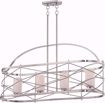 Picture of NUVO Lighting 60/5334 Ginger - 4 Light Island Pendant with Etched Opal Glass