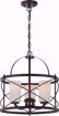 Picture of NUVO Lighting 60/5337 Ginger - 3 Light Pendant with Etched Opal Glass