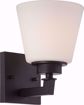 Picture of NUVO Lighting 60/5551 Mobili - 1 Light Vanity Fixture with Satin White Glass
