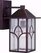 Picture of NUVO Lighting 60/5642 Stanton 1 Light 8" Outdoor Wall Fixture with Clear Seed Glass