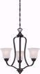 Picture of NUVO Lighting 60/5696 Elizabeth - 3 Light Chandelier with Frosted Glass