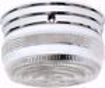 Picture of NUVO Lighting 60/6027 2 Light - 8" - Flush Mount - Medium Crystal / White Drum; Color retail packaging