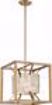 Picture of NUVO Lighting 60/6271 Stanza - 1 Light Med Pendant Fixture - Antique Gold Finish