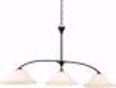 Picture of NUVO Lighting 60/6308 Fawn 3 Light Island Pendant Fixture - Mahogany Bronze Finish