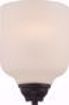 Picture of NUVO Lighting 62/391 Kirk - 1 Light Wall Sconce with Etched Opal Glass - LED Omni Included
