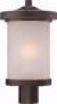 Picture of NUVO Lighting 62/644 Diego - LED Outdoor Post with Satin Amber Glass