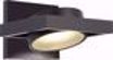 Picture of NUVO Lighting 62/993 Hawk LED Pivoting Head Wall Sconce - Black Finish - Lamp Included