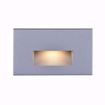 Picture of NUVO Lighting 65/412 LED Horizontal Step Light; 5 Watt; Gray Finish; 277 Volts