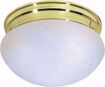 Picture of NUVO Lighting SF76/675 2 Light - 10" - Flush Mount - Medium Alabaster Mushroom