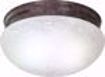 Picture of NUVO Lighting SF76/676 2 Light - 12" - Flush Mount - Large Alabaster Mushroom