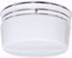 Picture of NUVO Lighting SF77/344 2 Light - 10" - Flush Mount - Large White Drum
