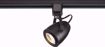Picture of NUVO Lighting TH412 1 Light - LED - 12W Track Head - Pinch Back - Black - 24 Deg. Beam