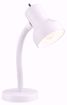 Picture of SATCO Lighting SF77/538 Goose Neck Desk Lamp; White Finish