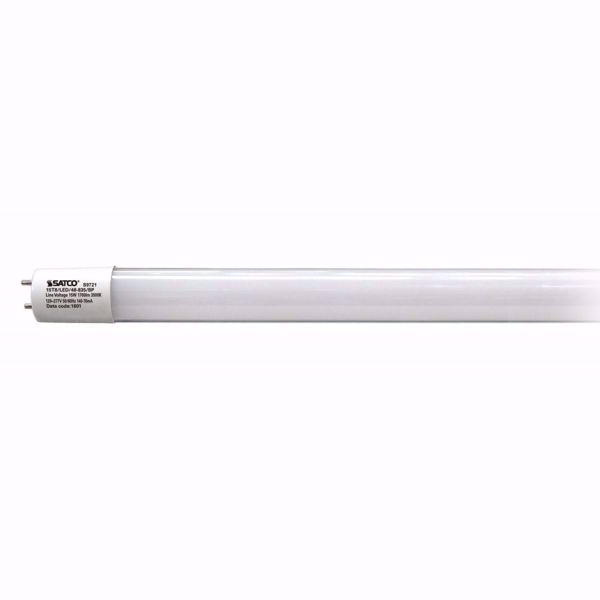 Picture of SATCO S9721 15T8/LED/48-835/BP Glass 48" LED Light Bulb