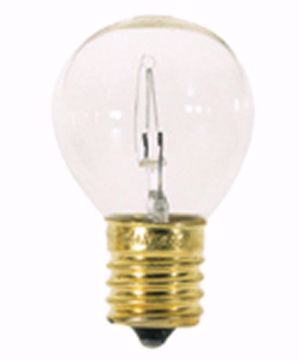 Picture of SATCO S3630 25W S11 CLEAR INT Incandescent Light Bulb